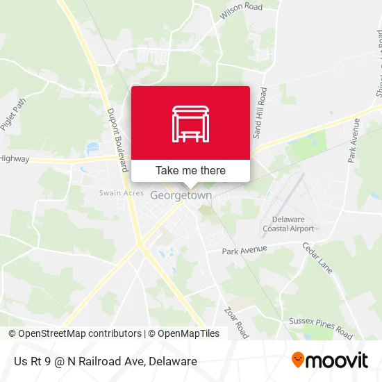 Mapa de Us Rt 9 @ N Railroad Ave