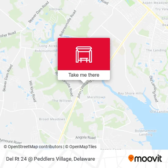 Mapa de Del Rt 24 @ Peddlers Village