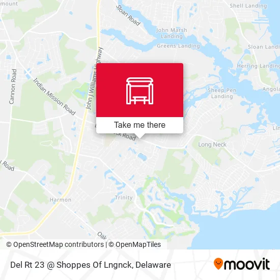 Del Rt 23 @ Shoppes Of Lngnck map