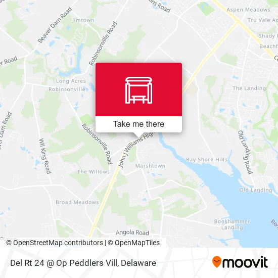 Mapa de Del Rt 24 @ Op Peddlers Vill