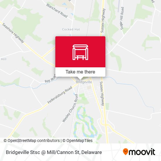 Bridgeville Stsc @ Mill / Cannon St map