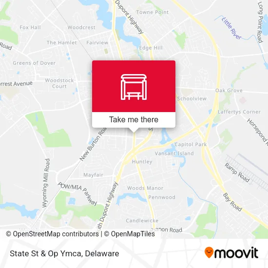 Mapa de State St & Op Ymca