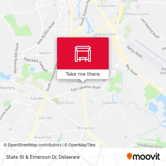 Mapa de State St & Emerson Dr