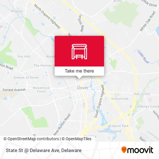 Mapa de State St @ Delaware Ave