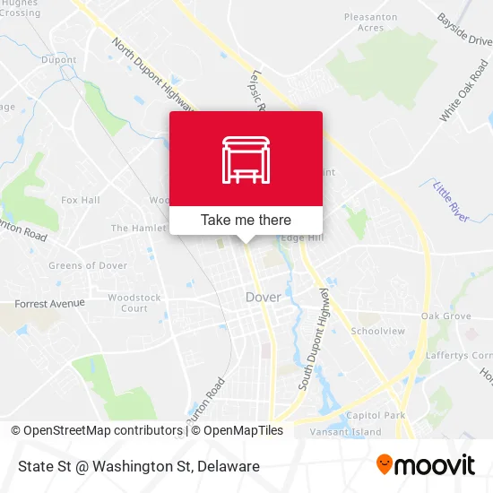 Mapa de State St @ Washington St