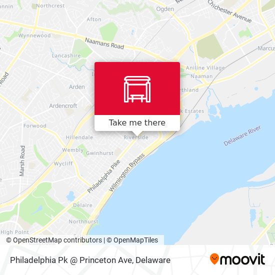 Philadelphia Pk @ Princeton Ave map