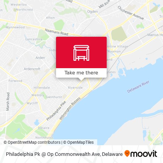 Philadelphia Pk @ Op Commonwealth Ave map