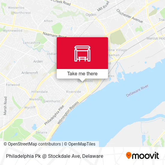 Mapa de Philadelphia Pk @ Stockdale Ave