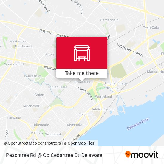 Peachtree Rd @ Op Cedartree Ct map