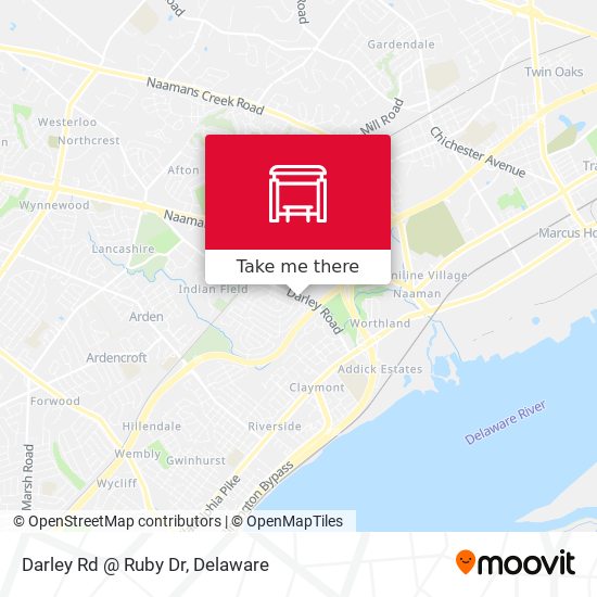 Mapa de Darley Rd @ Ruby Dr