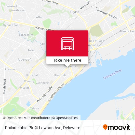 Mapa de Philadelphia Pk @ Lawson Ave