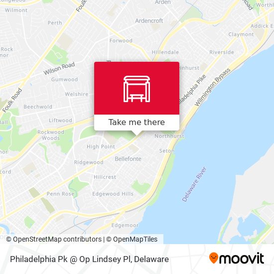 Mapa de Philadelphia Pk @ Op Lindsey Pl