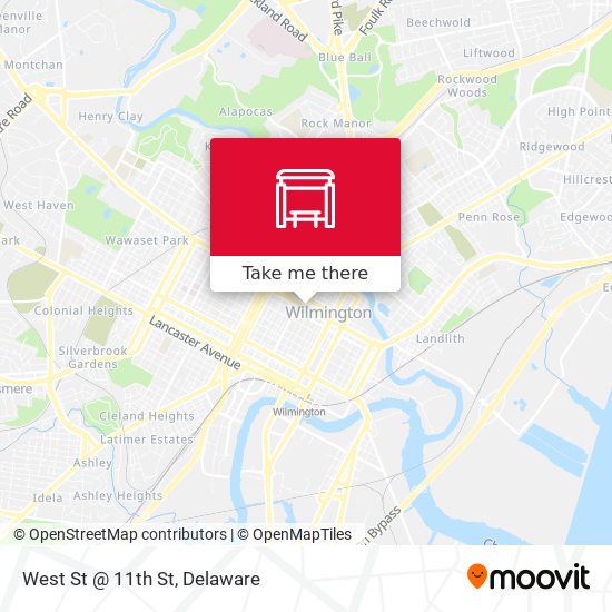 Mapa de West St @ 11th St