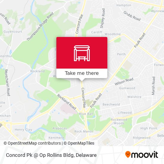 Concord Pk @ Op Rollins Bldg map