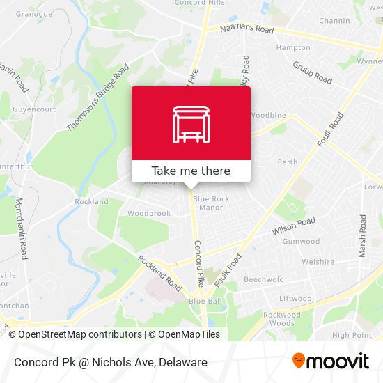 Concord Pk @ Nichols Ave map