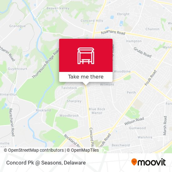 Concord Pk @ Seasons map
