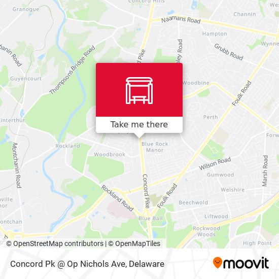 Concord Pk @ Op Nichols Ave map
