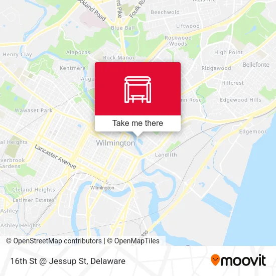Mapa de 16th St @ Jessup St