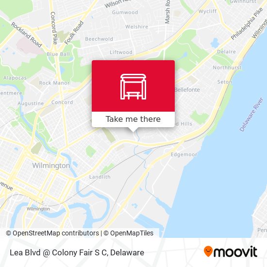 Lea Blvd @ Colony Fair S C map