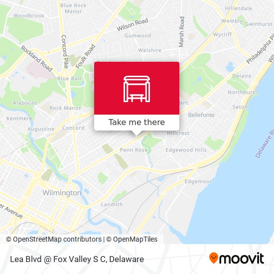 Mapa de Lea Blvd @ Fox Valley S C