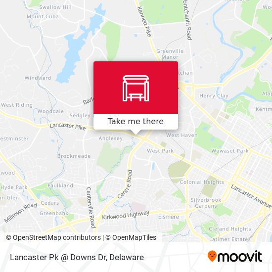 Mapa de Lancaster Pk @ Downs Dr