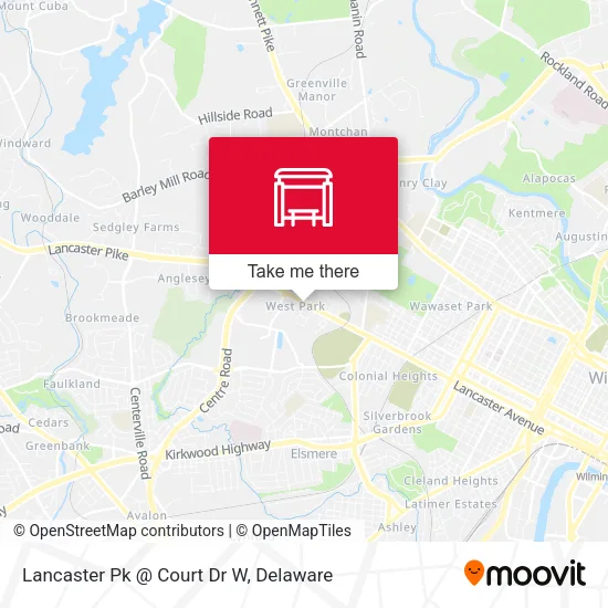 Mapa de Lancaster Pk @ Court Dr W
