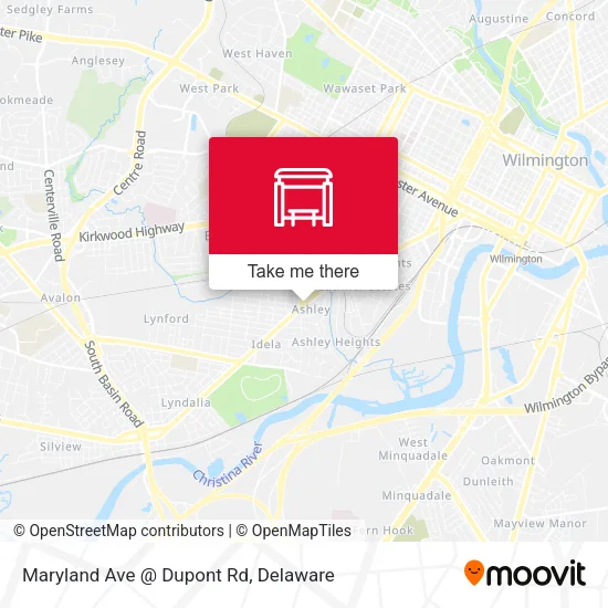 Mapa de Maryland Ave @ Dupont Rd