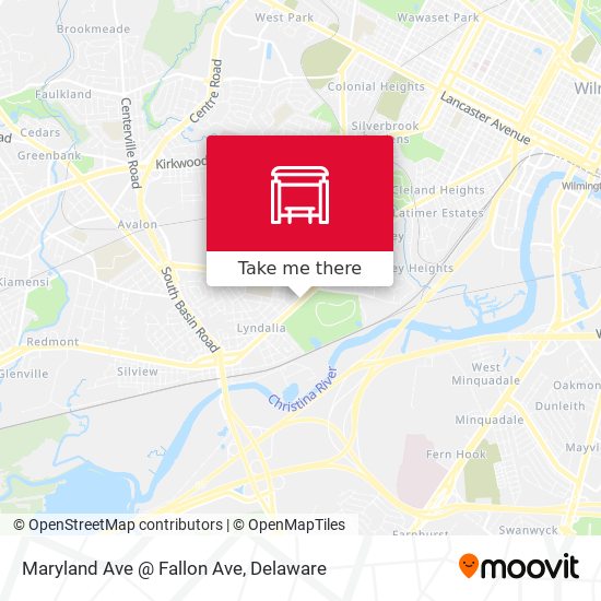Mapa de Maryland Ave @ Fallon Ave