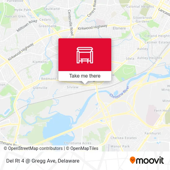 Del Rt 4 @ Gregg Ave map