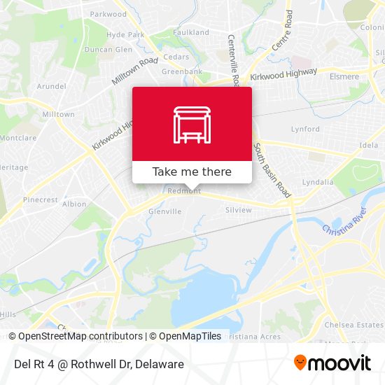 Del Rt 4 @ Rothwell Dr map