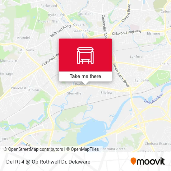 Mapa de Del Rt 4 @ Op Rothwell Dr