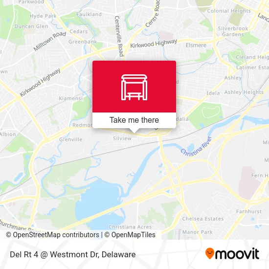 Mapa de Del Rt 4 @ Westmont Dr