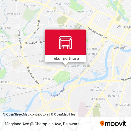 Mapa de Maryland Ave @ Champlain Ave