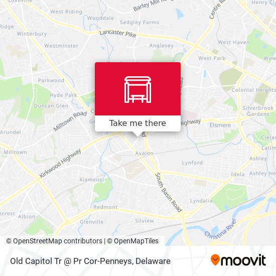 Old Capitol Tr @ Pr Cor-Penneys map