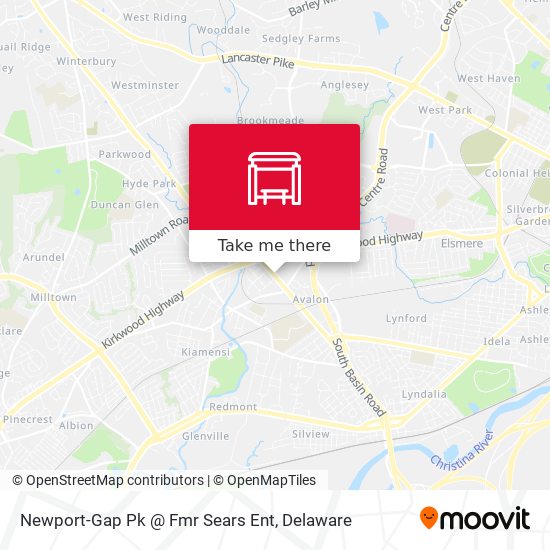 Mapa de Newport-Gap Pk @ Fmr Sears Ent