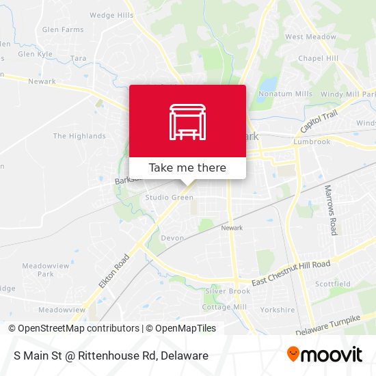 Mapa de S Main St @ Rittenhouse Rd