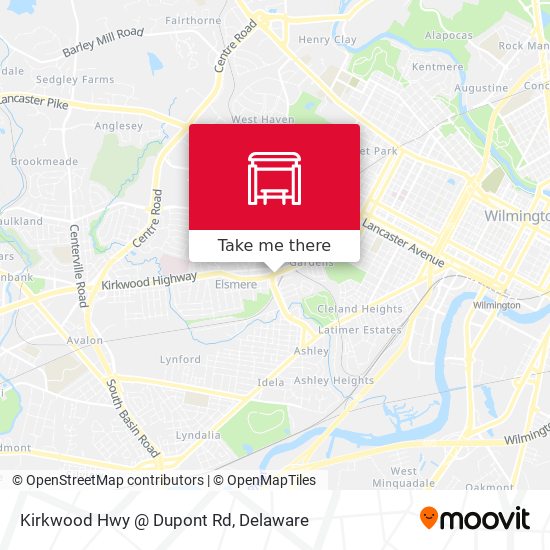 Mapa de Kirkwood Hwy @ Dupont Rd