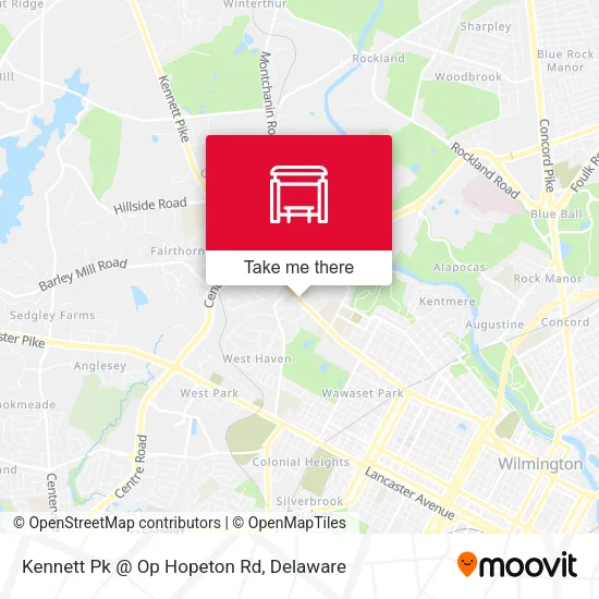 Mapa de Kennett Pk @ Op Hopeton Rd