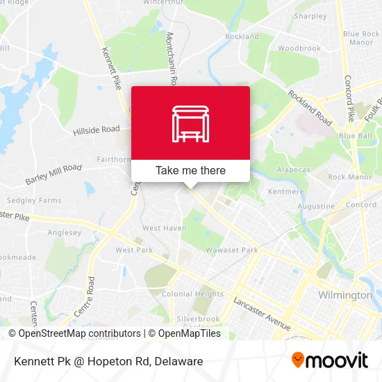 Mapa de Kennett Pk @ Hopeton Rd