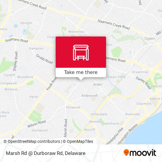Marsh Rd @ Durboraw Rd map