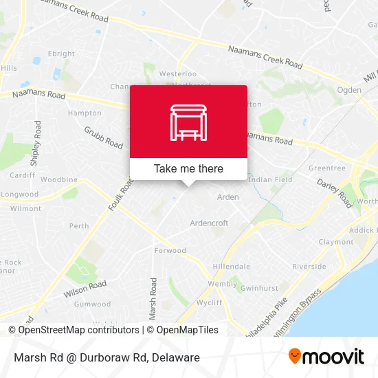 Marsh Rd @ Durboraw Rd map
