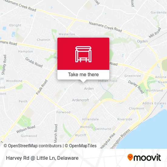 Mapa de Harvey Rd @ Little Ln