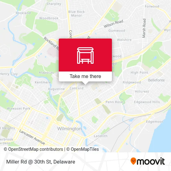 Mapa de Miller Rd @ 30th St