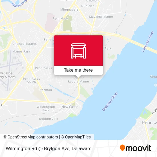 Mapa de Wilmington Rd @ Brylgon Ave