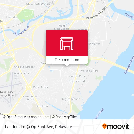 Mapa de Landers Ln @ Op East Ave