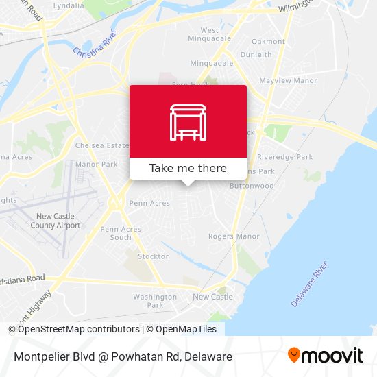 Montpelier Blvd @ Powhatan Rd map