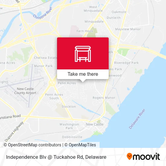 Independence Blv @ Tuckahoe Rd map
