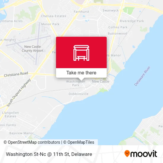 Mapa de Washington St-Nc @ 11th St