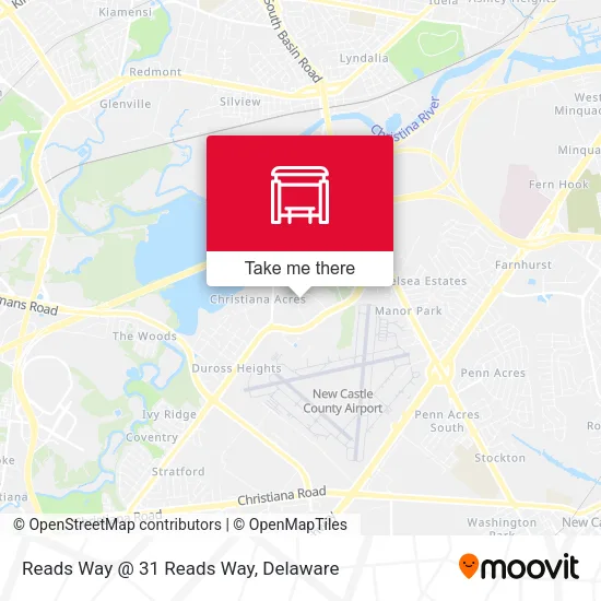 Mapa de Reads Way @ 31 Reads Way