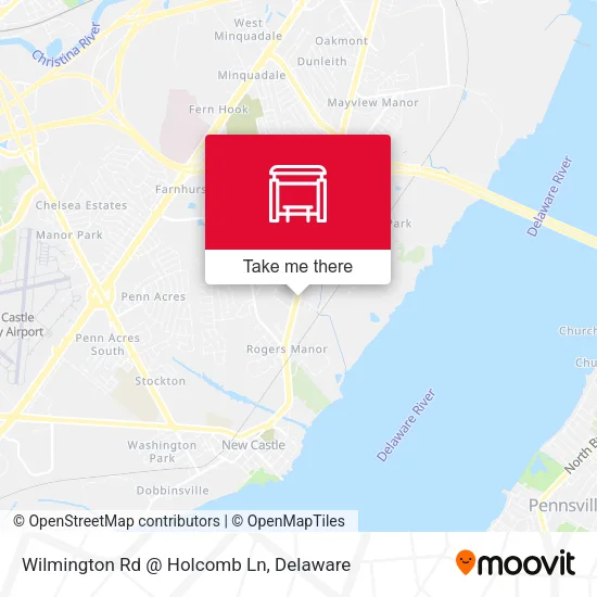 Mapa de Wilmington Rd @ Holcomb Ln